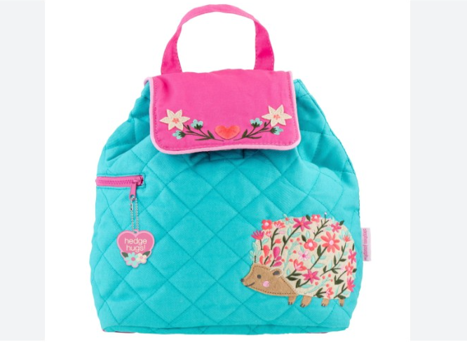 Stephen Joseph Quilted Toddler Backpack Hedgehog BECKdesigns LLC